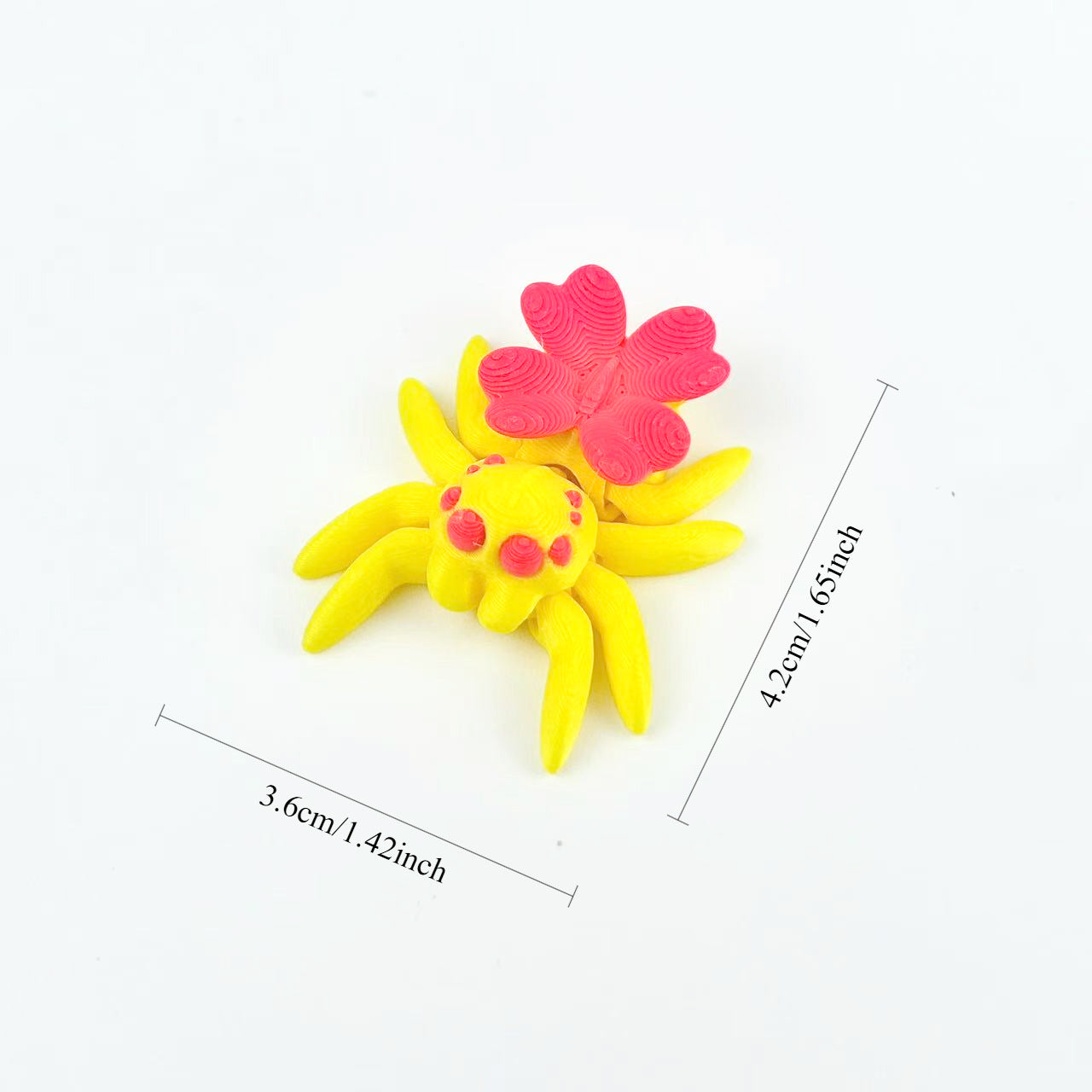 Wholesale Multi-color 3D printed hot toy model magnetic  creative ornaments simulation model small